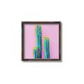Picture of Neon Cactus _GroupedProduct_Square_Photography _GroupedProduct_Square_Canvas_Framed_