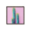 Picture of Neon Cactus _GroupedProduct_Square_Photography _GroupedProduct_Square_Canvas_Framed_