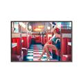 Picture of In the Diner  _GroupedProduct_Rectangle_Landscape_Photography _GroupedProduct_Rectangle_Landscape_Canvas_Framed_
