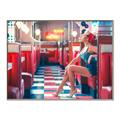 Picture of In the Diner  _GroupedProduct_Rectangle_Landscape_Photography _GroupedProduct_Rectangle_Landscape_Canvas_Framed_