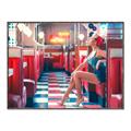 Picture of In the Diner  _GroupedProduct_Rectangle_Landscape_Photography _GroupedProduct_Rectangle_Landscape_Canvas_Framed_