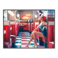 Picture of In the Diner  _GroupedProduct_Rectangle_Landscape_Photography _GroupedProduct_Rectangle_Landscape_Canvas_Framed_