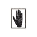 Picture of Hamsa Hand _GroupedProduct_Rectangle_Portrait_Canvas_Framed_