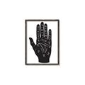 Picture of Hamsa Hand _GroupedProduct_Rectangle_Portrait_Canvas_Framed_