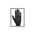 Picture of Hamsa Hand _GroupedProduct_Rectangle_Portrait_Canvas_Framed_