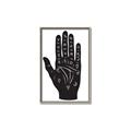 Picture of Hamsa Hand _GroupedProduct_Rectangle_Portrait_Canvas_Framed_