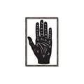 Picture of Hamsa Hand _GroupedProduct_Rectangle_Portrait_Canvas_Framed_