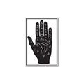 Picture of Hamsa Hand _GroupedProduct_Rectangle_Portrait_Canvas_Framed_