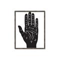 Picture of Hamsa Hand _GroupedProduct_Rectangle_Portrait_Canvas_Framed_