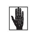 Picture of Hamsa Hand _GroupedProduct_Rectangle_Portrait_Canvas_Framed_