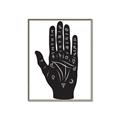 Picture of Hamsa Hand _GroupedProduct_Rectangle_Portrait_Canvas_Framed_