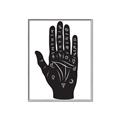 Picture of Hamsa Hand _GroupedProduct_Rectangle_Portrait_Canvas_Framed_