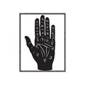 Picture of Hamsa Hand _GroupedProduct_Rectangle_Portrait_Canvas_Framed_