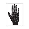 Picture of Hamsa Hand _GroupedProduct_Rectangle_Portrait_Canvas_Framed_