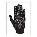 Picture of Hamsa Hand _GroupedProduct_Rectangle_Portrait_Canvas_Framed_
