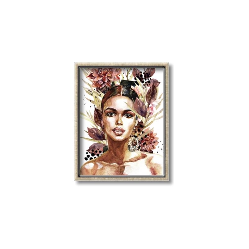 Picture of Floral Beauty _GroupedProduct_Rectangle_Portrait_Canvas_Framed_