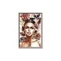 Picture of Floral Beauty _GroupedProduct_Rectangle_Portrait_Canvas_Framed_