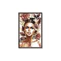 Picture of Floral Beauty _GroupedProduct_Rectangle_Portrait_Canvas_Framed_