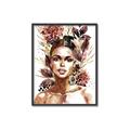 Picture of Floral Beauty _GroupedProduct_Rectangle_Portrait_Canvas_Framed_