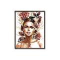 Picture of Floral Beauty _GroupedProduct_Rectangle_Portrait_Canvas_Framed_
