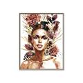 Picture of Floral Beauty _GroupedProduct_Rectangle_Portrait_Canvas_Framed_