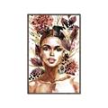 Picture of Floral Beauty _GroupedProduct_Rectangle_Portrait_Canvas_Framed_
