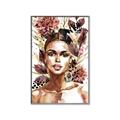Picture of Floral Beauty _GroupedProduct_Rectangle_Portrait_Canvas_Framed_