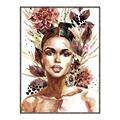 Picture of Floral Beauty _GroupedProduct_Rectangle_Portrait_Canvas_Framed_