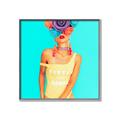 Picture of Party Girl III _GroupedProduct_Square_Photography _GroupedProduct_Square_Canvas_Framed_