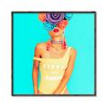 Picture of Party Girl III _GroupedProduct_Square_Photography _GroupedProduct_Square_Canvas_Framed_
