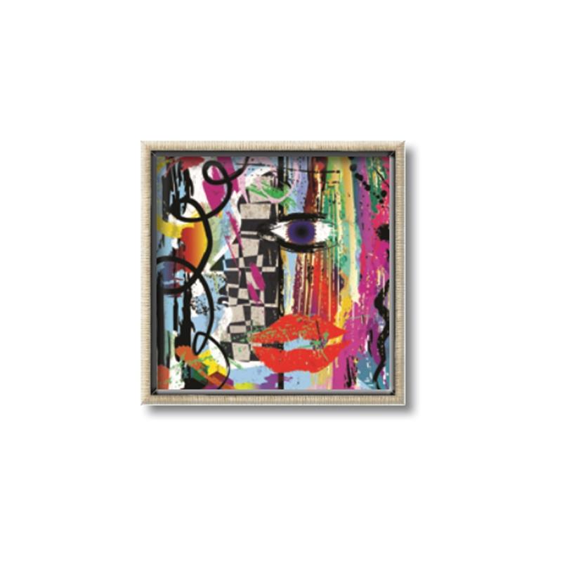 Picture of Face Collage _GroupedProduct_Square_Canvas_Framed_