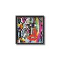 Picture of Face Collage _GroupedProduct_Square_Canvas_Framed_
