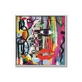 Picture of Face Collage _GroupedProduct_Square_Canvas_Framed_