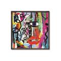Picture of Face Collage _GroupedProduct_Square_Canvas_Framed_
