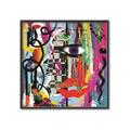 Picture of Face Collage _GroupedProduct_Square_Canvas_Framed_