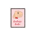 Picture of Badass Babe _GroupedProduct_Rectangle_Portrait_Canvas_Framed_