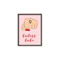 Picture of Badass Babe _GroupedProduct_Rectangle_Portrait_Canvas_Framed_