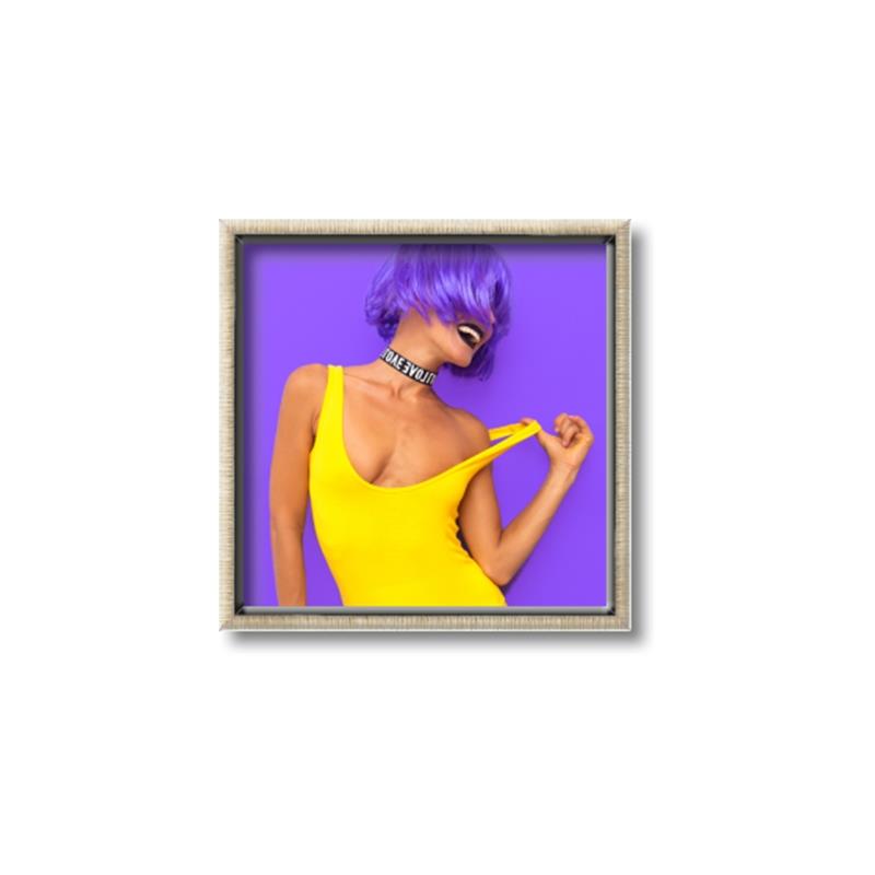 Picture of Party Girl IV _GroupedProduct_Square_Photography _GroupedProduct_Square_Canvas_Framed_