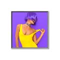 Picture of Party Girl IV _GroupedProduct_Square_Photography _GroupedProduct_Square_Canvas_Framed_