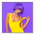Picture of Party Girl IV _GroupedProduct_Square_Photography _GroupedProduct_Square_Canvas_Framed_