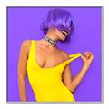 Picture of Party Girl IV _GroupedProduct_Square_Photography _GroupedProduct_Square_Canvas_Framed_