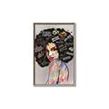 Picture of Graffiti Girl _GroupedProduct_Rectangle_Portrait_Canvas_Framed_