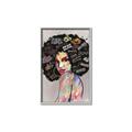 Picture of Graffiti Girl _GroupedProduct_Rectangle_Portrait_Canvas_Framed_