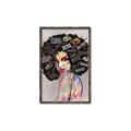Picture of Graffiti Girl _GroupedProduct_Rectangle_Portrait_Canvas_Framed_