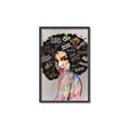 Picture of Graffiti Girl _GroupedProduct_Rectangle_Portrait_Canvas_Framed_
