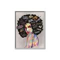 Picture of Graffiti Girl _GroupedProduct_Rectangle_Portrait_Canvas_Framed_