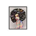 Picture of Graffiti Girl _GroupedProduct_Rectangle_Portrait_Canvas_Framed_