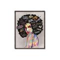 Picture of Graffiti Girl _GroupedProduct_Rectangle_Portrait_Canvas_Framed_