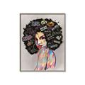 Picture of Graffiti Girl _GroupedProduct_Rectangle_Portrait_Canvas_Framed_