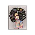 Picture of Graffiti Girl _GroupedProduct_Rectangle_Portrait_Canvas_Framed_